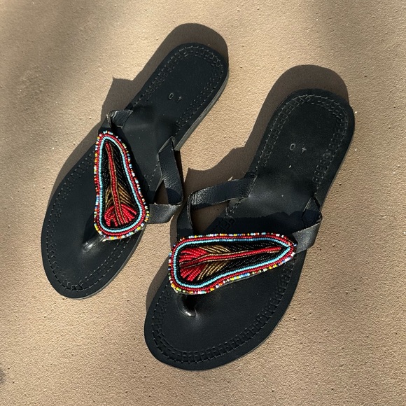 Shoes Beaded Kenyan Sandals Poshmark
